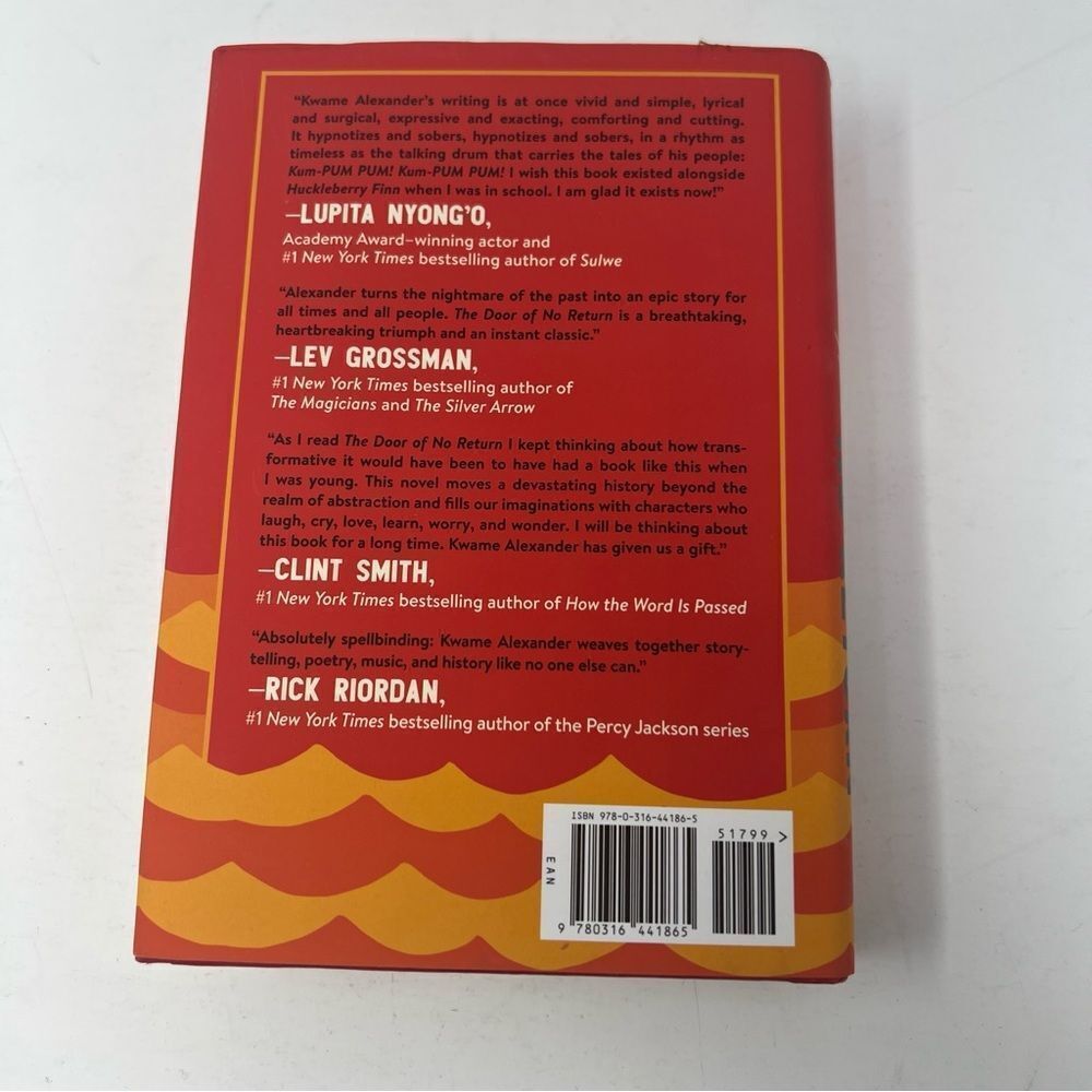 The Door of No Return by Kwame Alexander Hardcover - Picture 3 of 7